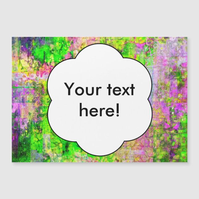 Textura púrpura verde (Anverso)