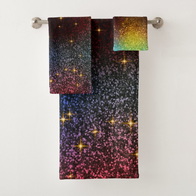 Textura Purpurina Azul Y Oro De La Marina Moderna  (In situ)