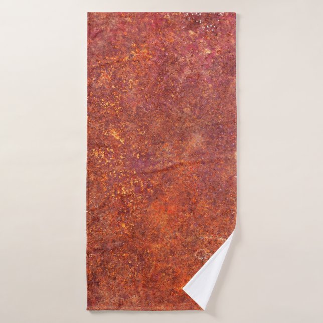 textura rústica metalizado (Toalla de baño)