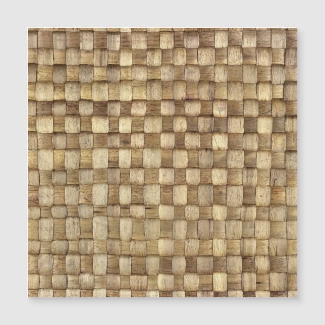 Textura sin inconvenientes de la canasta artesanal (Anverso)