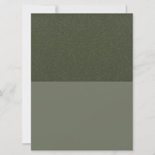 Textura verde de musgo partido Invitación personal