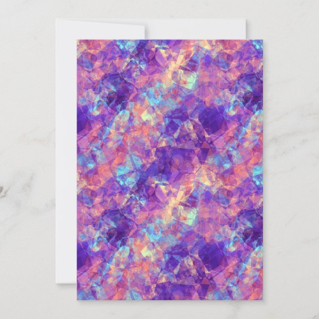 Textura Violeta Cruzada (Anverso)