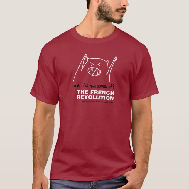TFR "impresionantes, aceptable?" Camisa (oscura) (Anverso)