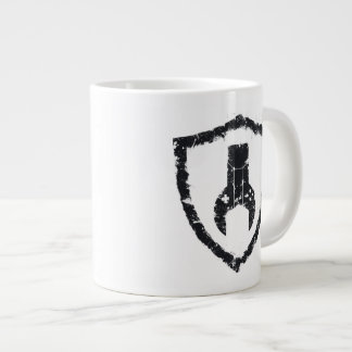 TGM salpicó la taza del escudo (oscura)