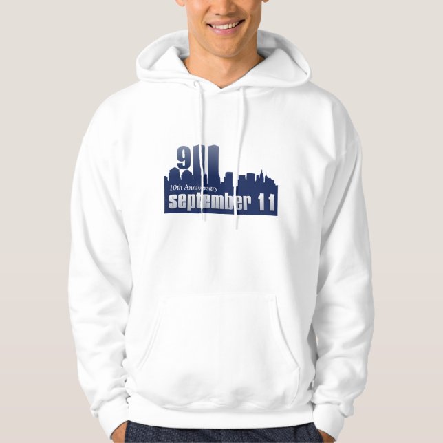 Th del 9 /11 de septiembre de 11 - 10ma sudadera (Anverso)