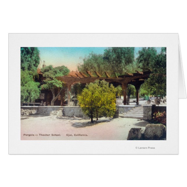 Thacher School Pergola ViewOjai, CA (Anverso (Horizontal))