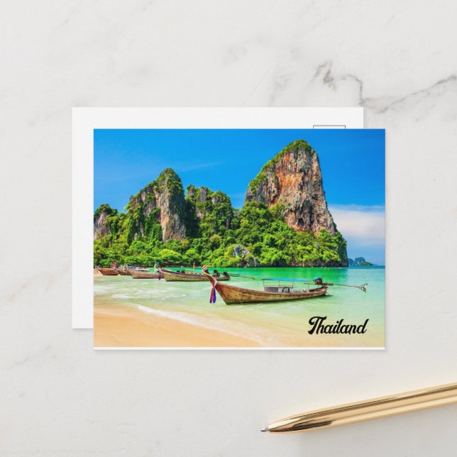 Thailand Postal card. (Anverso/Reverso In Situ)