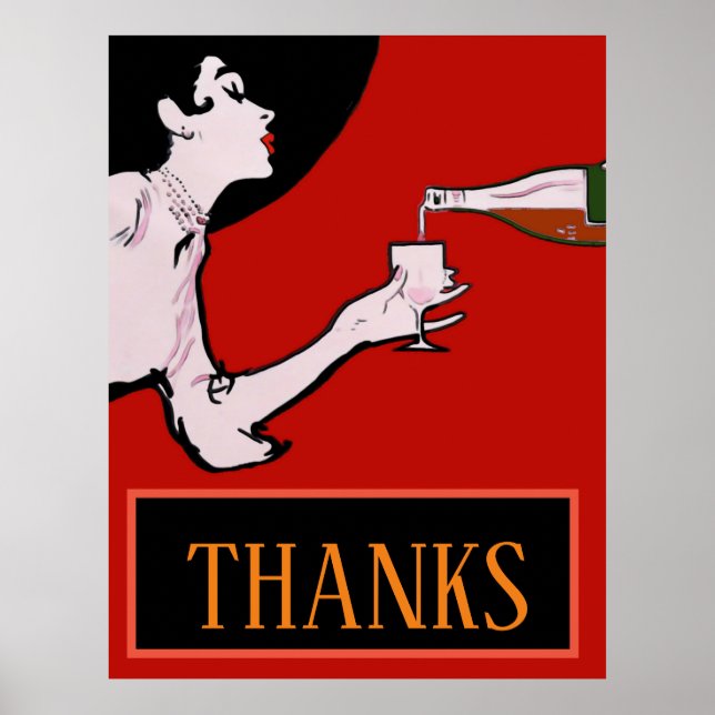THANKS, Vintage Lady Posters (Frente)