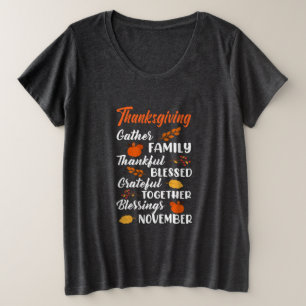 Thanksgiving Gather Family