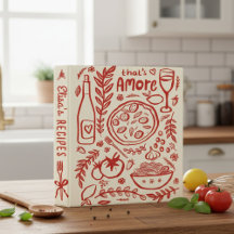 That's Amore Bridal Shower CUSTOM Cute Recipe