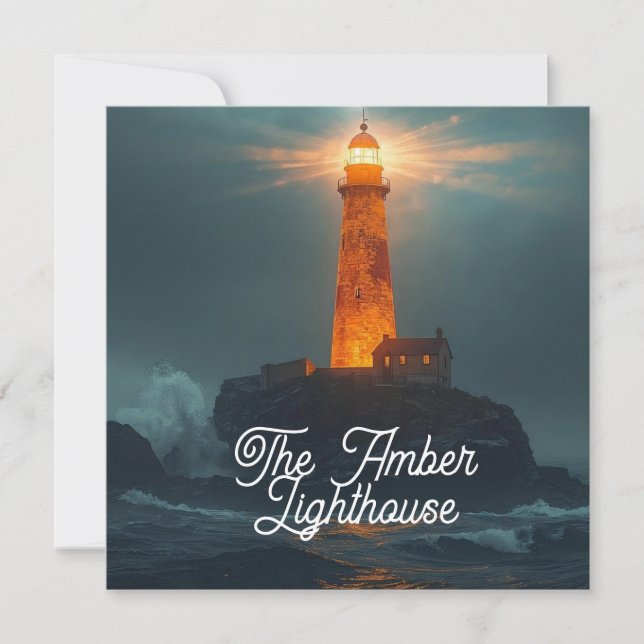 The Amber Lighthouse Card (Anverso)