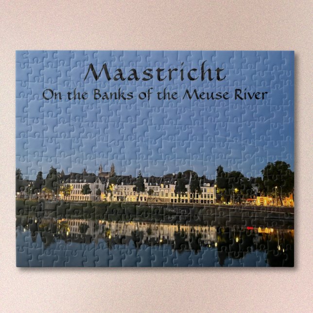 The Beauty of Maastricht Jigsaw Puzzle (Text is optional. May easily be removed, under Personalize the Design.)