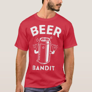 The Beer Bandit - Camiseta divertida de cerveza qu