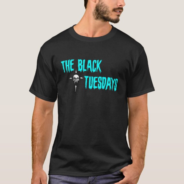 The Black Tuesdays - Camiseta Cyan (Anverso)