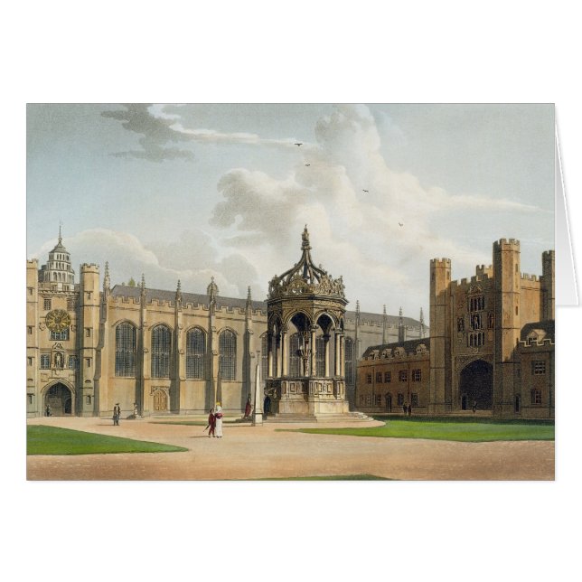 The Court of Trinity College, Cambridge, de 'The (Anverso (Horizontal))