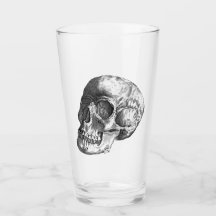 "The Cranium" Simplemente espeluznante vidrio de p