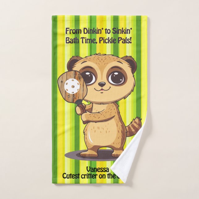 The Dinkin’ Stinkin’ Scrubkat! (Toalla de mano)