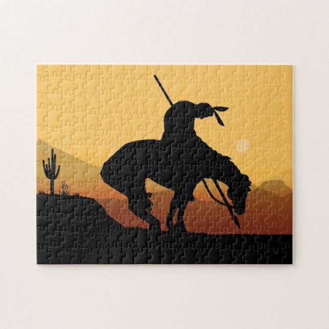 The End of the Trail Jigsaw Puzzle (Horizontal)