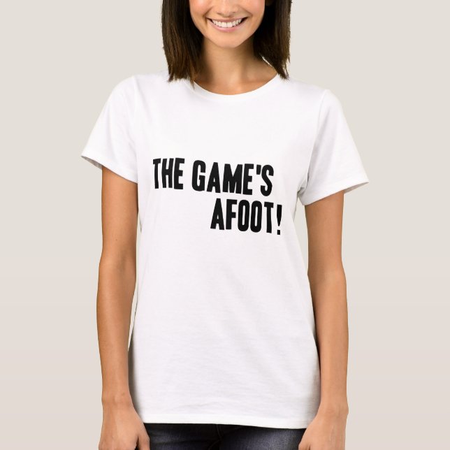 ¡The Game en curso de realización! Camiseta de las (Anverso)