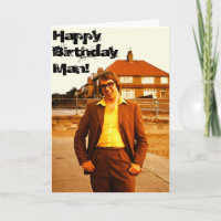 The Geek - Tarjeta de cumpleaños masculina inglesa