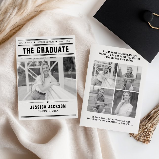 The Graduate Newspaper Template Mulit-Photo (Subido por el creador)