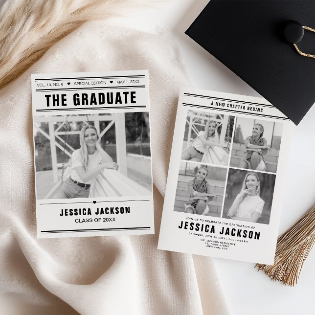The Graduate Newspaper Template Multi-Photo (Subido por el creador)