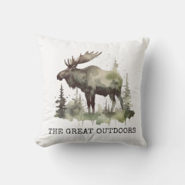 "The Great Outdoors" Almohada de agua personalizab