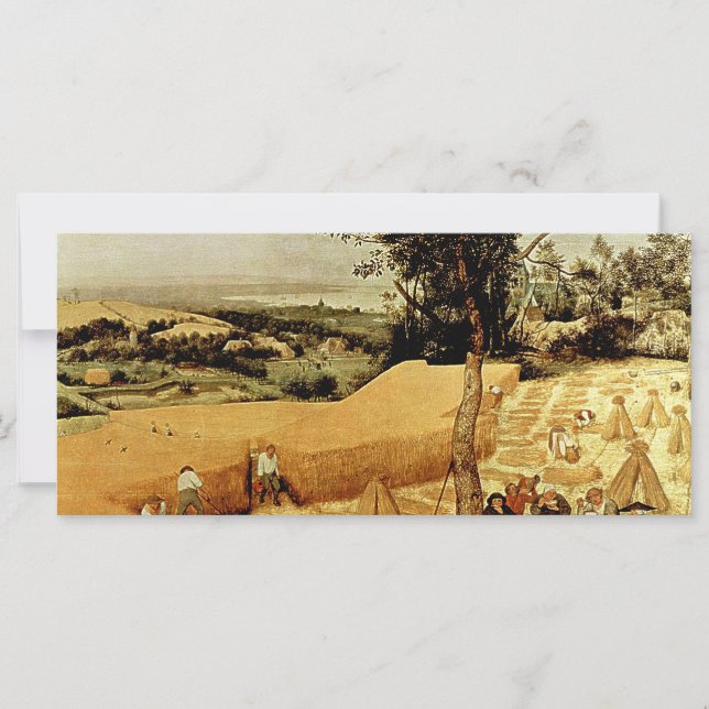 The Harvesters de Pieter Bruegel (1565) (Anverso)