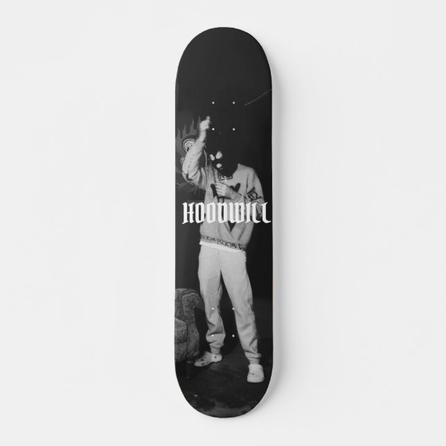 The HoodWill Lurk Skateboard Deck (Anverso )