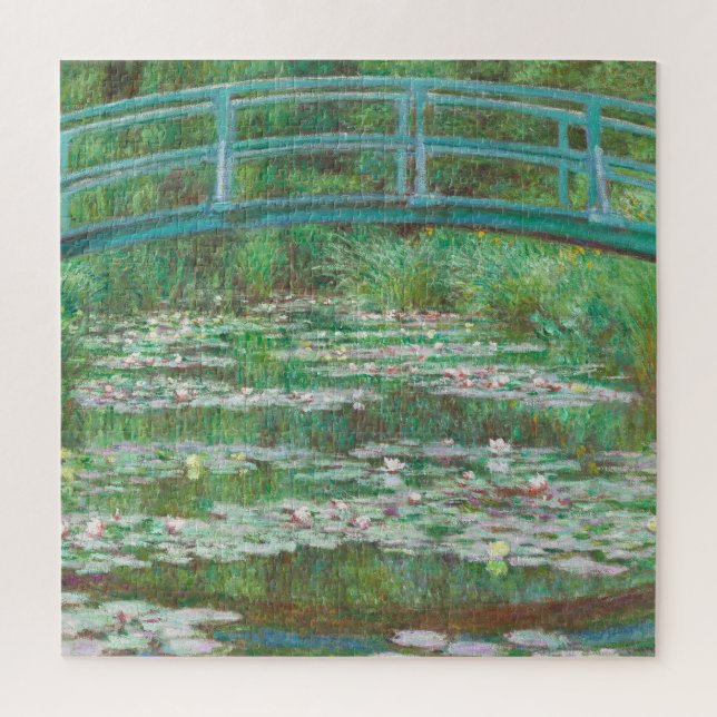 "THE JAPANESE FOOTBRIDGE" DE CLAUDE MONET PUZZLE (Vertical)
