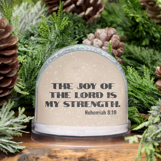 The joy of the Lord is my strength bible verse (Invierno)