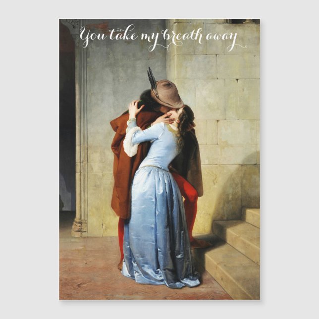 The Kiss - Francesco Hayez Il Bacio Romantic (Anverso)