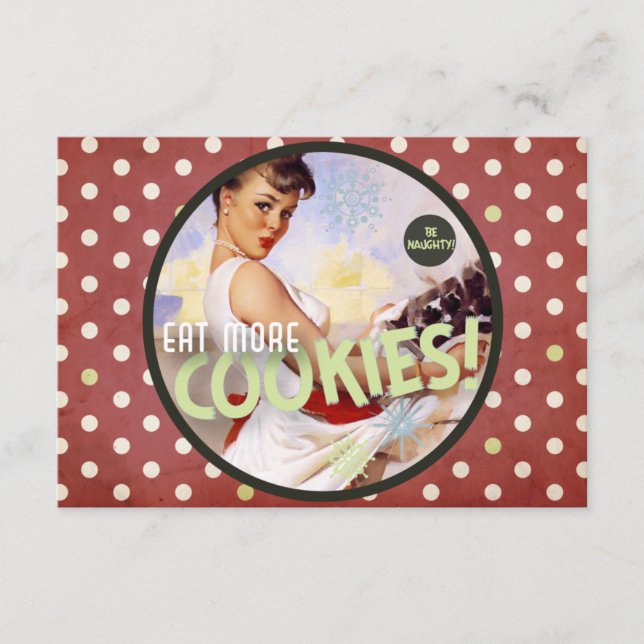 The Kitsch Bitsch: ¡Sé Travieso! ¡Come Más Galleta (Anverso)