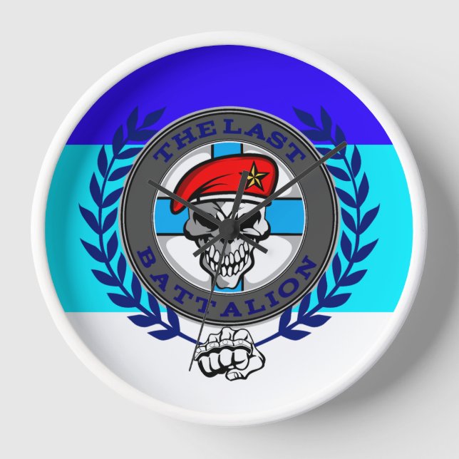 The Last Battalion - Reloj de Pared (Anverso)