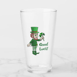 The Leprechaun with a shamrock