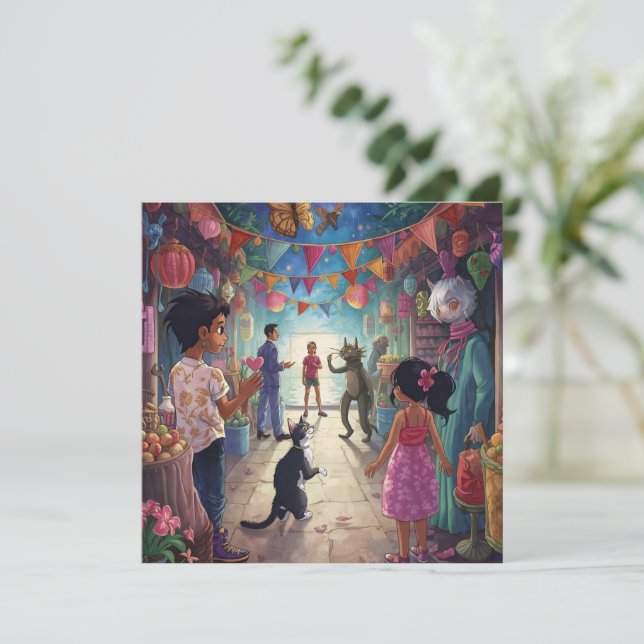 The Market Between Worlds (Anverso de pie)