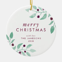 *The Merry* precioso del ornamento del navidad