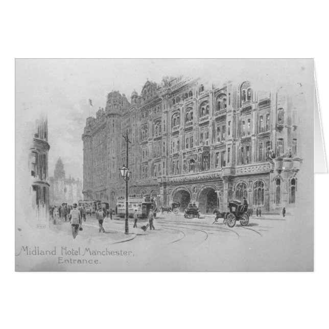 The Midland Hotel, Manchester, c.1910 (Anverso (Horizontal))