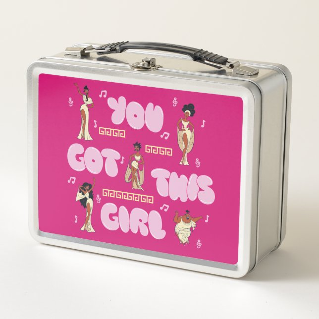 The Muses - You Got This Girl Metal Lunch Box (Anverso)
