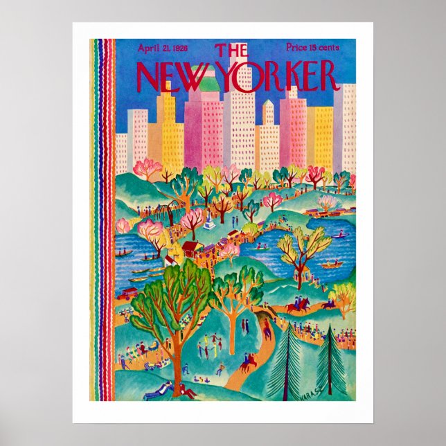 The New Yorker Impresión de abril de 1928 (Frente)