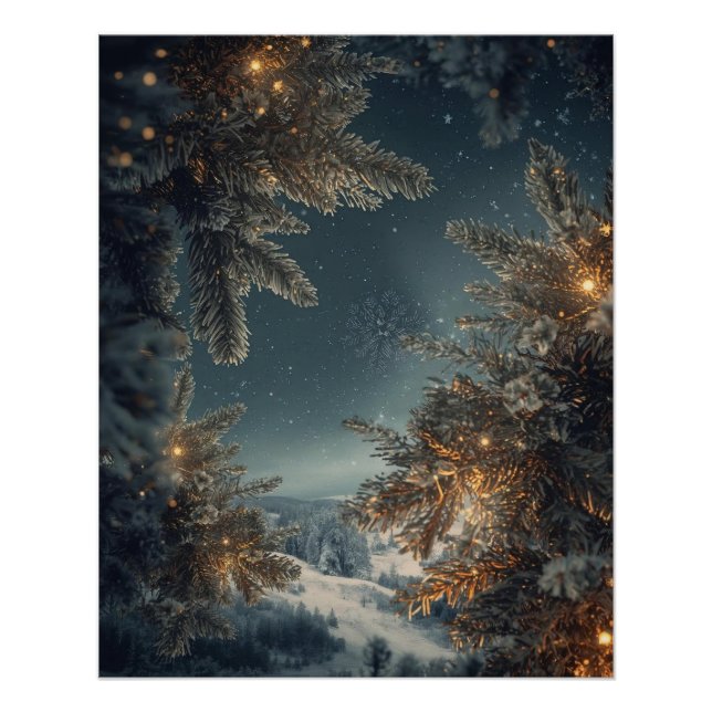 The Night Before Christmas Poster (Anverso)