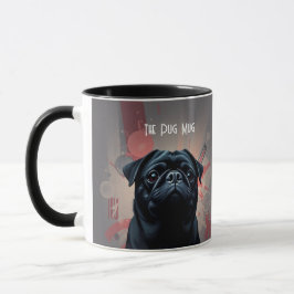 "The Pug Mug" - Taza de café de perro Pug