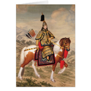 The Qianlong Emperor in Ceremonial Armour