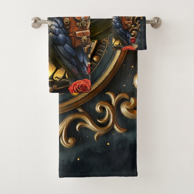 The Raven’s Clockwork Delivery  (In situ)