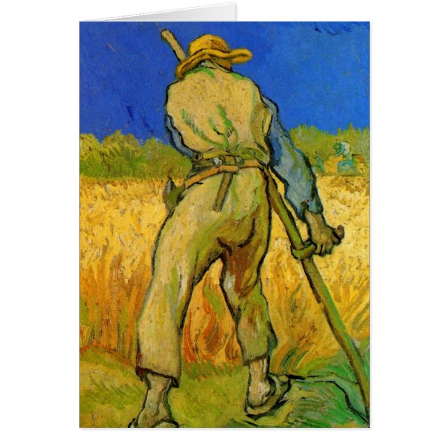 The Reaper (después de Millet) de Vincent van Gogh (Frente)