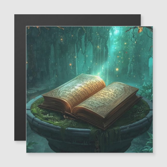 The Sacred Book of Moss and Magic (Anverso/Reverso)
