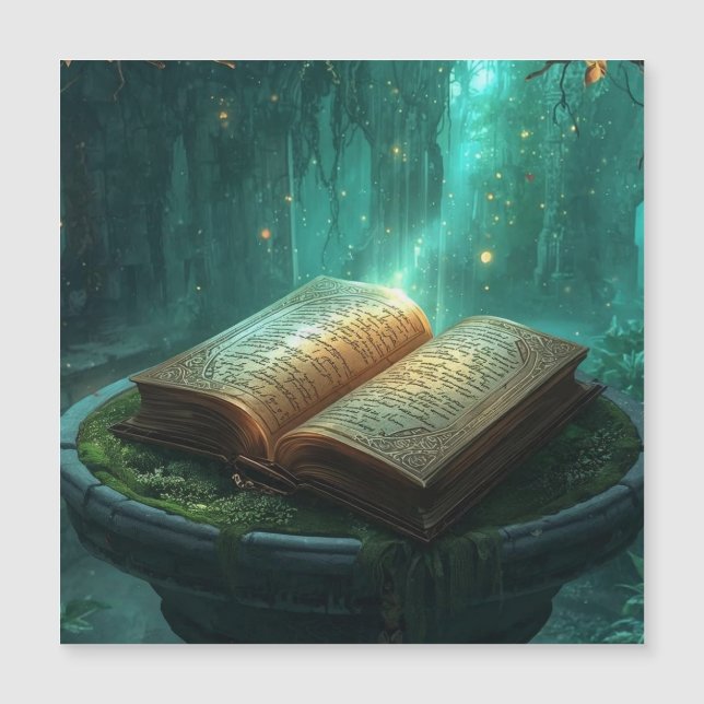 The Sacred Book of Moss and Magic (Anverso)