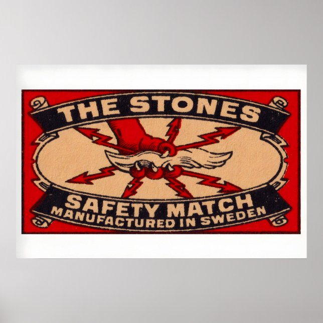 The Stones - Impresión de Matchbox - Arte de Pared (Frente)