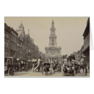 The Strand, c.1880 (foto de sepia)