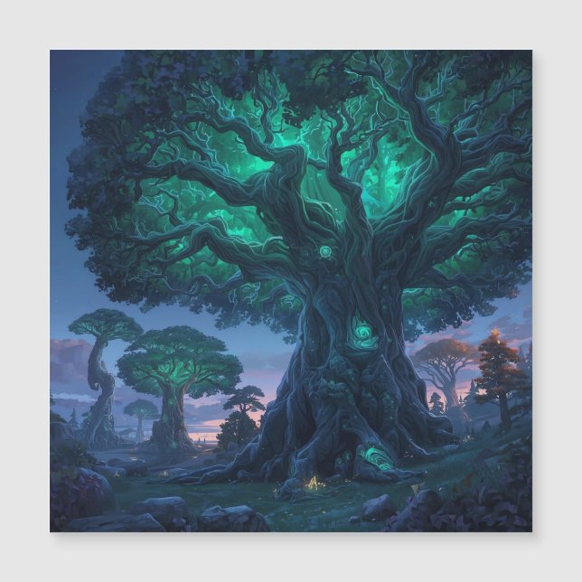 The Tree that holds magic (Anverso)